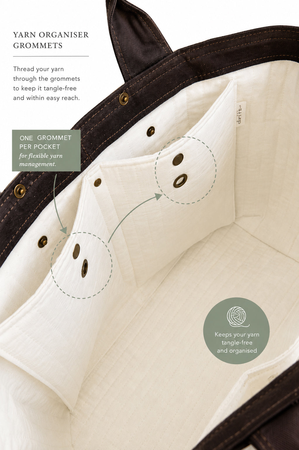The Knitter's Carryall - PRE ORDER - SEE DETAILS BELOW